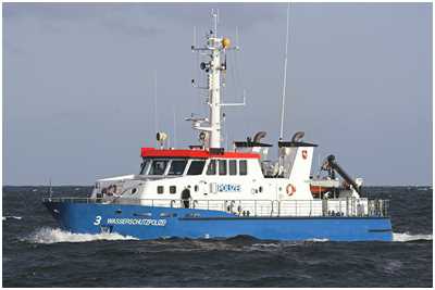 Küstenstreifenboot Wasserschutzpolizei 3